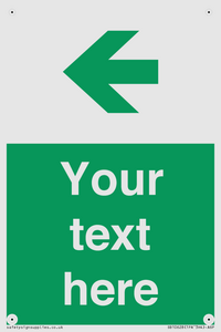 Custom Safe condition: Green Left arrow